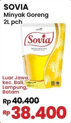 Promo Harga Sovia Minyak Goreng 2000 ml - Indomaret