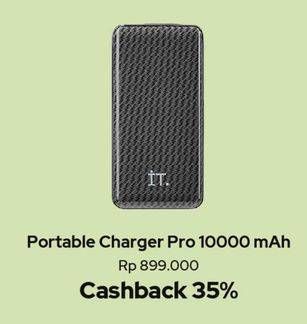 Promo Harga IT. Portable Charger Pro 10000 MAh  - iBox
