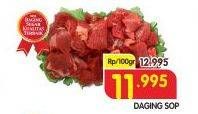 Promo Harga Daging Sop per 100 gr - Superindo