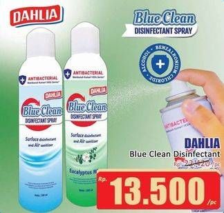 Promo Harga DAHLIA Blue Clean Disinfectant Spray 200 ml - Hari Hari