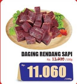 Daging Rendang Sapi