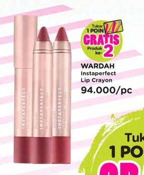 Promo Harga WARDAH Instaperfect Lip Crayon All Variants  - Watsons