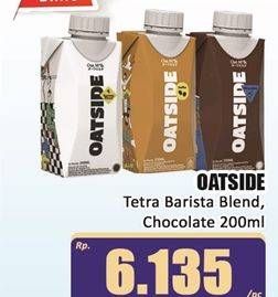 Promo Harga Oatside UHT Milk Barista Blend, Chocolate 200 ml - Hari Hari