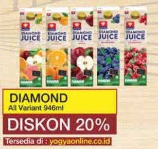 Promo Harga Diamond Juice All Variants 946 ml - Yogya