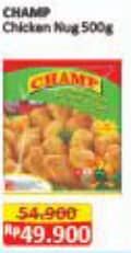 Promo Harga Champ Nugget Chicken Nugget 500 gr - Alfamart