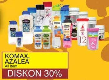 Promo Harga KOMAX Perlengkapan Makan Minum Plastik/AZALEA Water Bottle  - Yogya