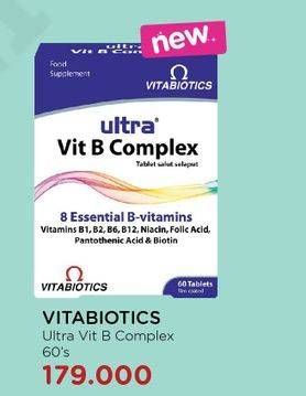 Promo Harga VITABIOTICS Ultra Vit B Complex 60 pcs - Watsons