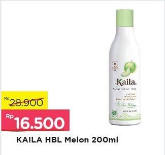 Promo Harga KAILA Body Lotion Melon Fantasy 200 ml - Alfamart