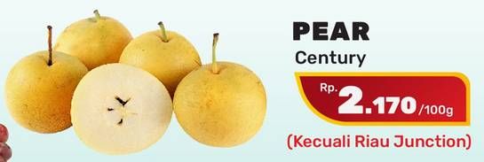 Promo Harga Pear Century  - Yogya