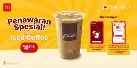 Promo Harga Iced Coffee  - McD