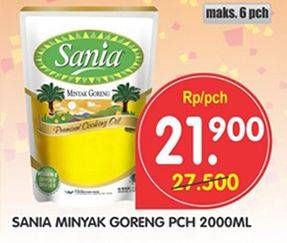 Promo Harga SANIA Minyak Goreng 2 ltr - Superindo