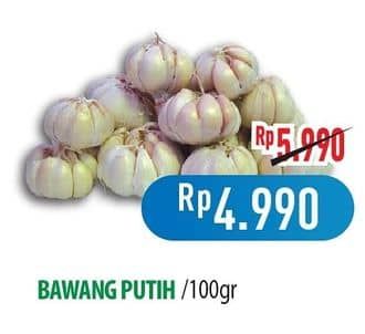 Promo Harga Bawang Putih per 100 gr - Hypermart