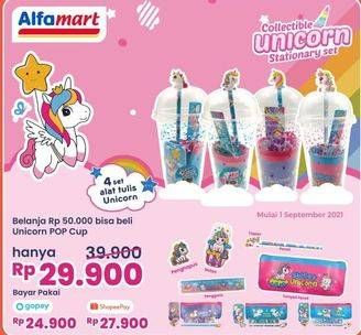 Promo Harga Unicorn Pop Cup  - Alfamart