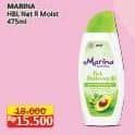 Promo Harga Marina Hand Body Lotion Natural Rich Moisturizing 475 ml - Alfamart