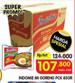 Promo Harga Indomie Mi Goreng Spesial per 40 pcs 85 gr - Superindo