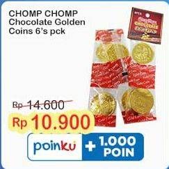 Promo Harga Chomp Chomp Golden Coin 6 pcs - Indomaret