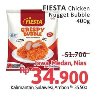 Promo Harga Fiesta Naget Crispy Bubble 400 gr - Alfamidi