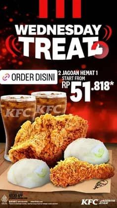 Promo Harga Wednesday Treat  - KFC