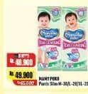 Promo Harga Mamy Poko Pants Xtra Kering Slim Tidak Gembung M30, L28, XL23 23 pcs - Alfamart