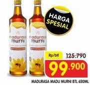 Promo Harga Madurasa Madu Murni 650 ml - Superindo