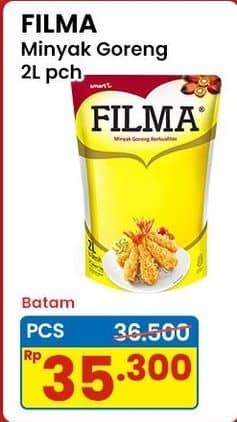 Promo Harga Filma Minyak Goreng 2000 ml - Indomaret