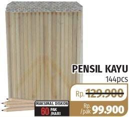 Promo Harga Pensil Kayu 144 pcs - Lotte Grosir