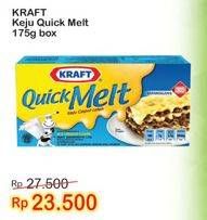 Promo Harga KRAFT Quick Melt 175 gr - Indomaret