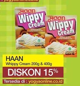 Promo Harga Haan Wippy Cream 200 gr - Yogya