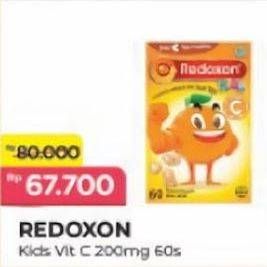 Promo Harga Redoxon Kids Vit C 60 pcs - Alfamart