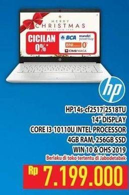Promo Harga HP 14S-CF2517TU  - Hypermart