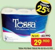 Promo Harga Tessa Facial Tissue PB-02/03 6 pcs - Superindo