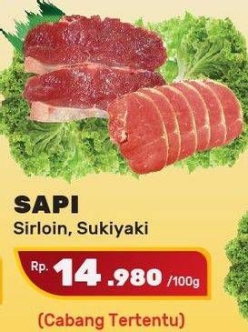 Sapi Sirloin / Sukiyaki 100gr