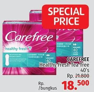 Promo Harga CAREFREE Healthy Fresh 40 pcs - LotteMart