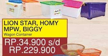Promo Harga LION STAR / HOMY / MPW / BIGGY Wagon Container  - Yogya