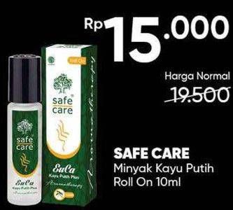 Promo Harga SAFE CARE Euca Kayu Putih Plus Aromatherapy 10 ml - Guardian