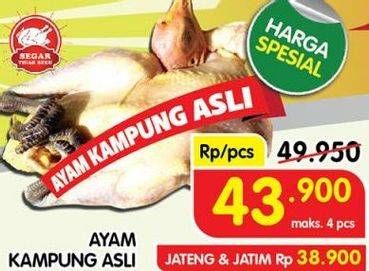 Promo Harga Ayam Kampung 600 gr - Superindo