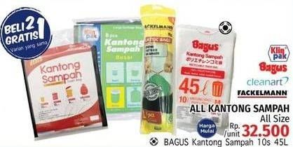 Promo Harga KLIN PAK/BAGUS/CLEANART/FACKELMANN All Size  - LotteMart