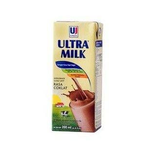 Promo Harga Ultra Milk Susu UHT Coklat 200 ml - Indomaret