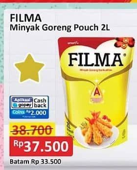 Promo Harga Filma Minyak Goreng 2000 ml - Alfamart