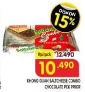Promo Harga Khong Guan Saltcheese Combo 190 gr - Superindo