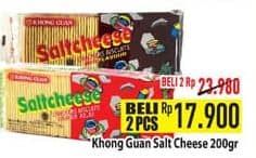 Promo Harga Khong Guan Saltcheese 200 gr - Hypermart