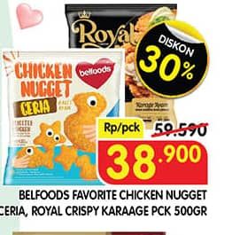 Promo Harga Belfoods/Belfoods Royal Nugget  - Superindo