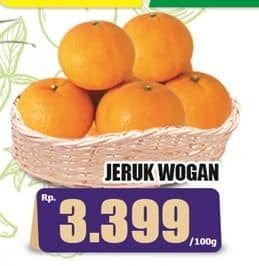 Promo Harga Jeruk Wogan per 100 gr - Hari Hari