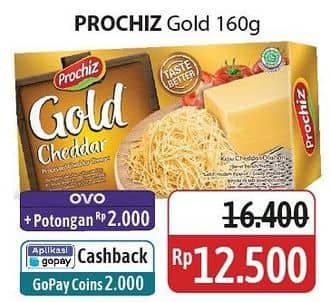 Promo Harga Prochiz Gold Cheddar 160 gr - Alfamidi