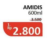 Promo Harga AMIDIS Air Mineral 600 ml - Alfamidi