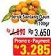 Promo Harga Jeruk Shantang Daun per 100 gr - Hypermart