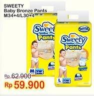 Promo Harga SWEETY Bronze Pants M34+4, L30+4  - Indomaret