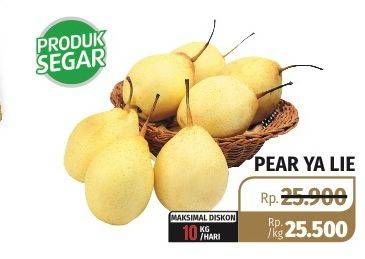 Promo Harga Pear Ya Lie  - Lotte Grosir