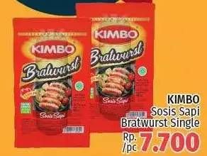 Promo Harga KIMBO Bratwurst  - LotteMart