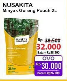 Promo Harga Nusakita Minyak Goreng Sawit 2000 ml - Alfamart